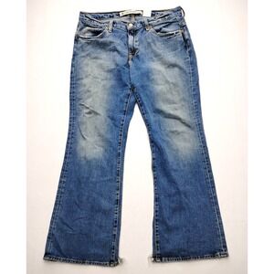 Gap Bootcut Jeans Womens Size 12 Made USA 100% Cotton Vintage 2004 Y2K
